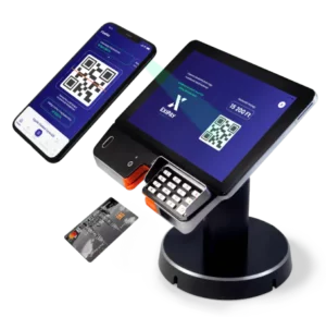 ExiPay POS-terminál bankkártyás fizetések és azonnalifizetés-elfogadás lebonyolításához